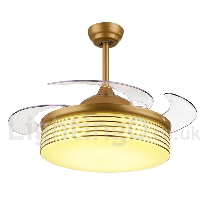 Ventilador de techo moderno y contemporáneo de estilo europeo de 36"