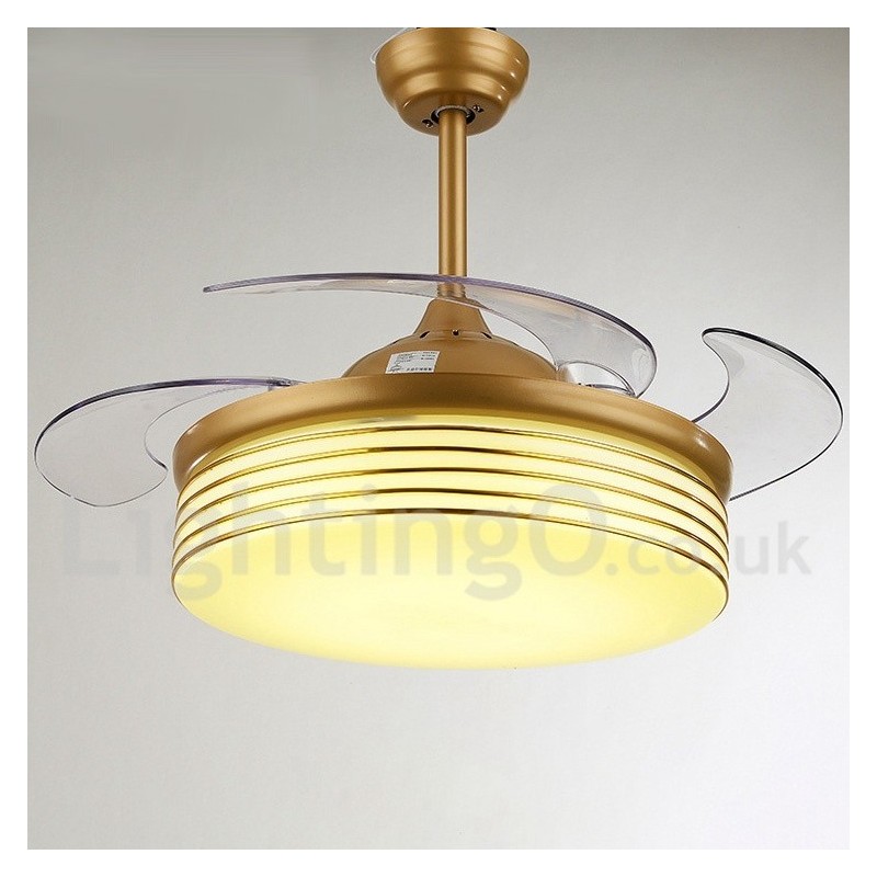 Ventilador de techo moderno y contemporáneo de estilo europeo de 36"