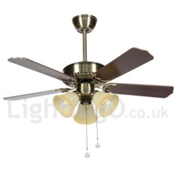 Ventilador de techo moderno y contemporáneo de 42"