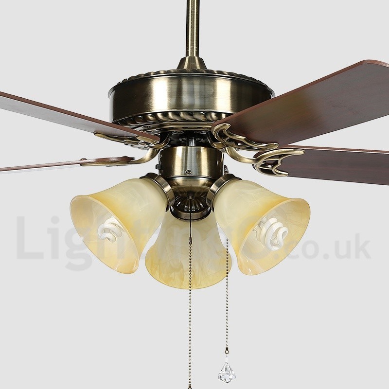 Ventilador de techo moderno y contemporáneo de 42"