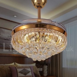 Ventilador de techo moderno y contemporáneo de estilo europeo de 42"