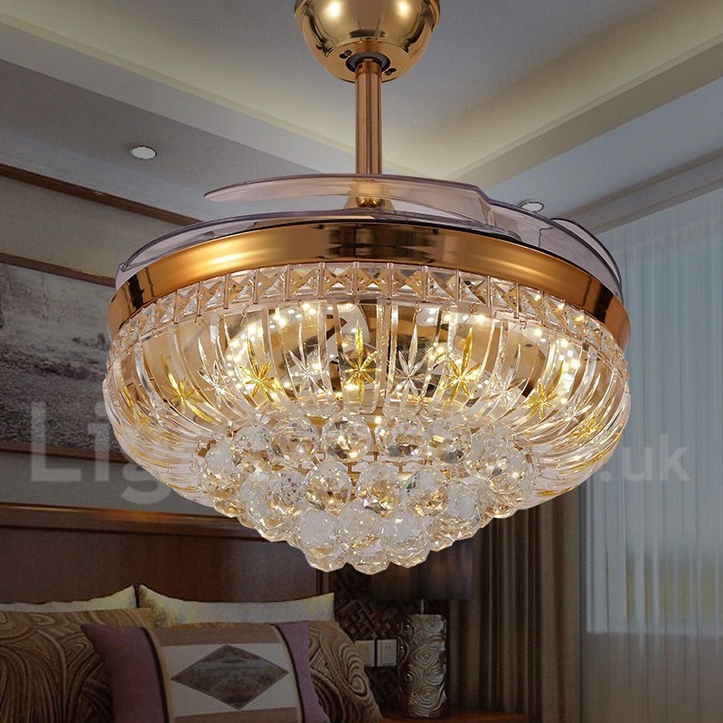 Ventilador de techo moderno y contemporáneo de estilo europeo de 42"