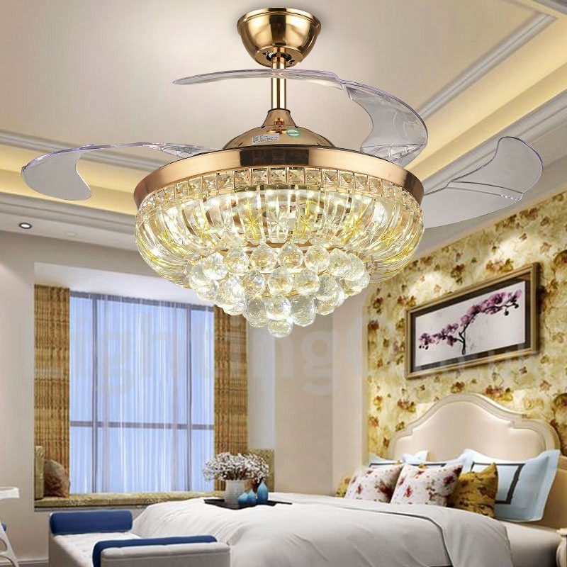 Ventilador de techo moderno y contemporáneo de estilo europeo de 42"