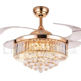 Ventilador de techo moderno y contemporáneo de estilo europeo de 42"