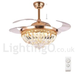 Ventilador de techo moderno y contemporáneo de estilo europeo de 42"