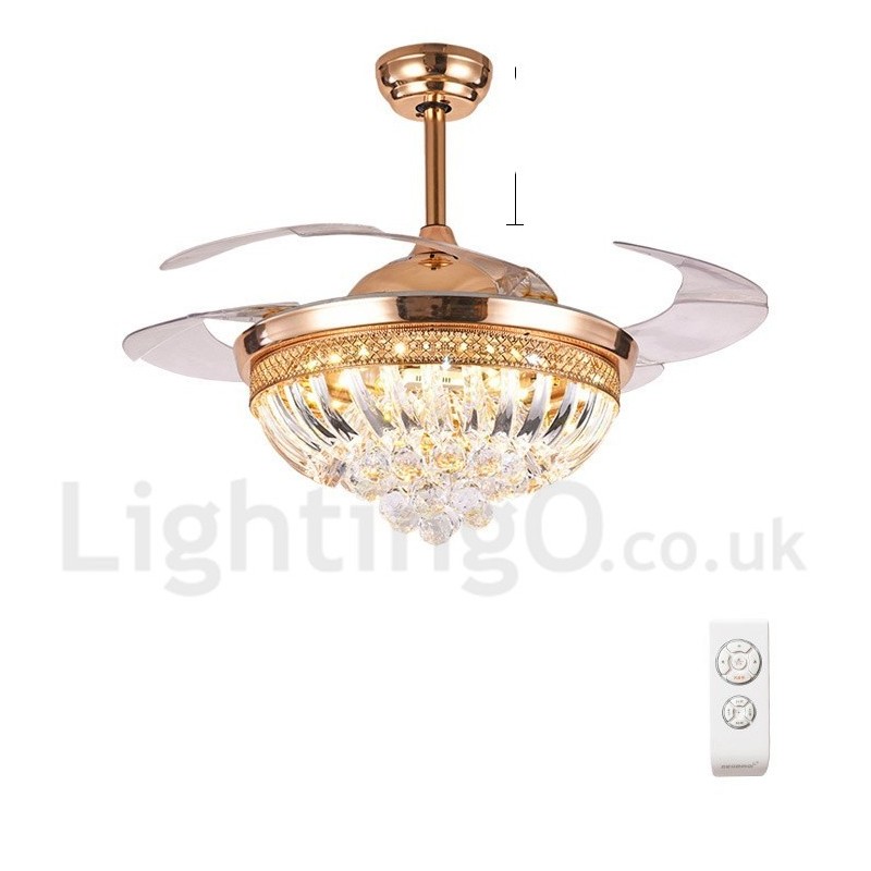 Ventilador de techo moderno y contemporáneo de estilo europeo de 42"