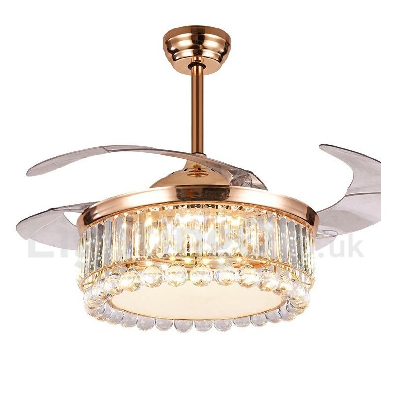 Ventilador de techo moderno y contemporáneo de estilo europeo de 42"