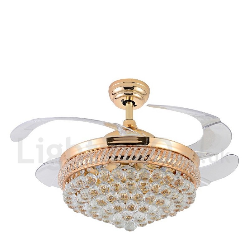 Ventilador de techo moderno y contemporáneo de estilo europeo de 42"