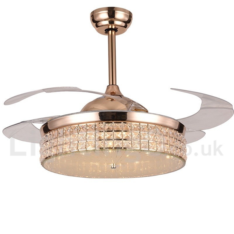 Ventilador de techo moderno y contemporáneo de estilo europeo de 42"