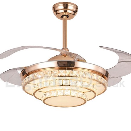 Ventilador de techo moderno y contemporáneo de estilo europeo de 42" Ventilador de techo moderno y contemporáneo de estilo europeo de 42"