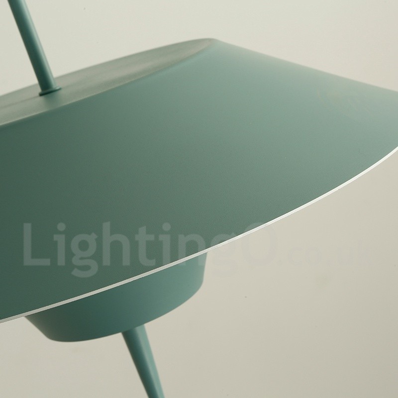 Lámpara colgante de acero contemporánea moderna