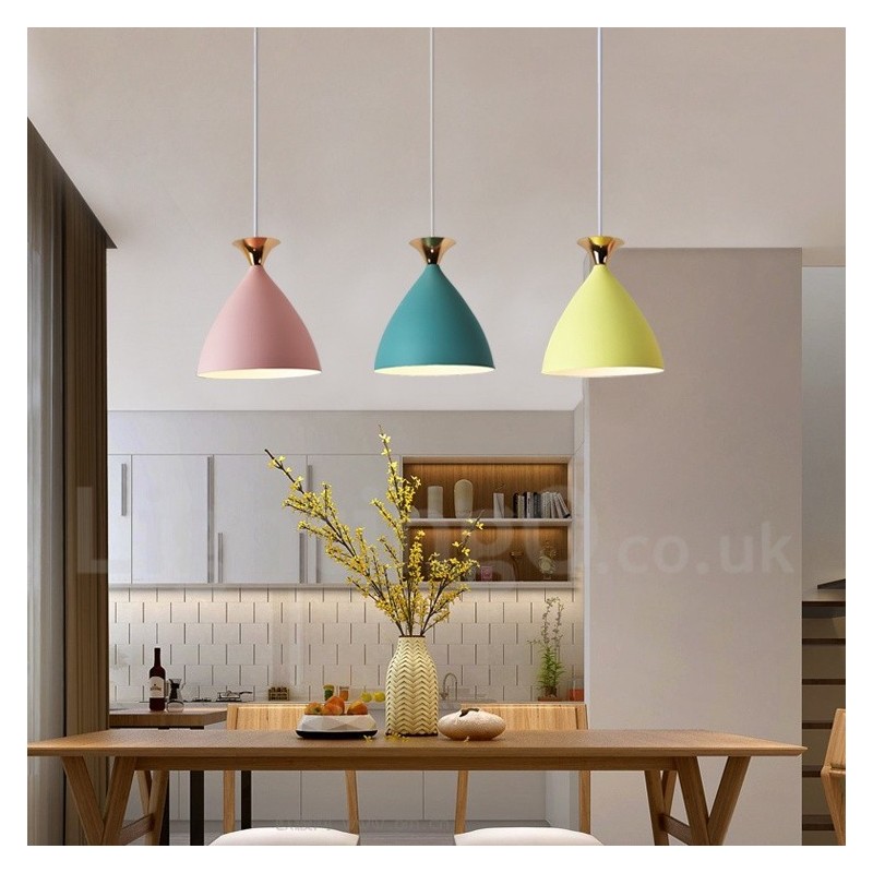 Lámpara colgante de iluminación contemporánea moderna