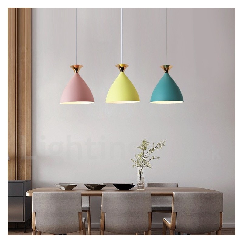 Lámpara colgante de iluminación contemporánea moderna