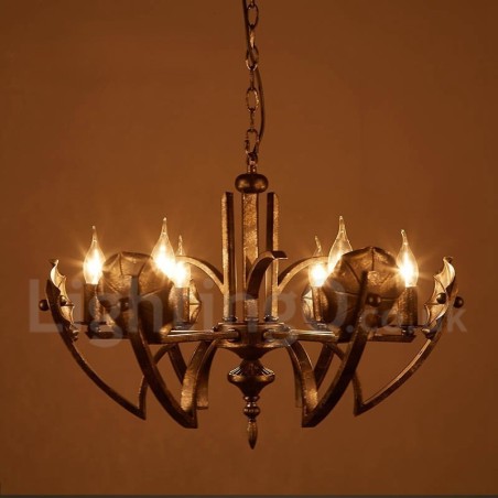 Lámpara colgante de acero de estilo industrial para tienda. Lámpara colgante de acero de estilo industrial para tienda.