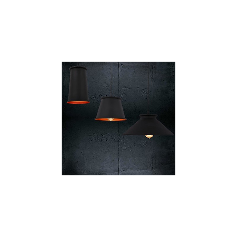 Lámpara colgante de metal de 3 luces, estilo mini, moderna y contemporánea