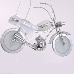 Lámpara de motocicleta Iluminación de dibujos animados Lámpara de niño Lámparas para niños