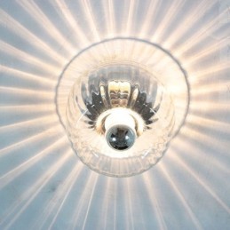 Apliques de pared con bombillas sin sombras, luz de techo moderna y contemporánea