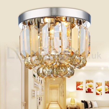 Lámparas de techo empotradas de cristal modernas Lámparas de techo empotradas de cristal modernas