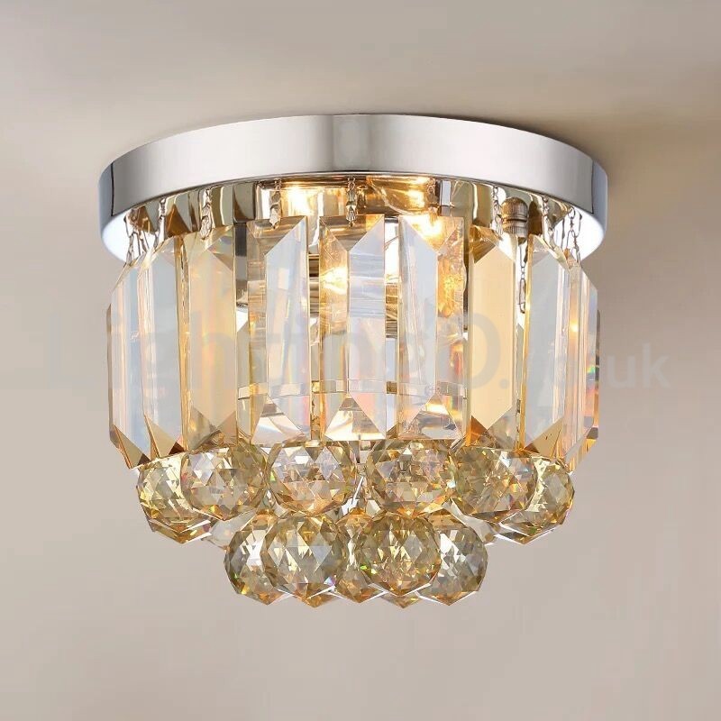 Lámparas de techo empotradas de cristal modernas