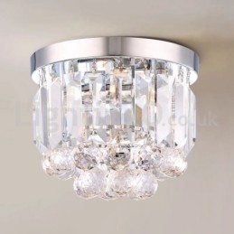 Lámparas de techo empotradas de cristal modernas