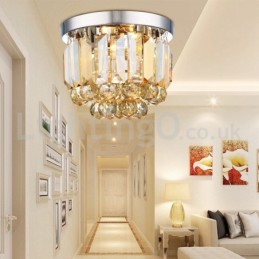 Lámparas de techo empotradas de cristal modernas