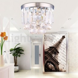 Lámparas de techo empotradas de cristal modernas
