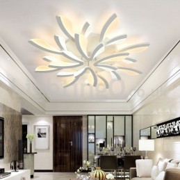 Lámparas de techo empotradas modernas y elegantes de 12 luces más nuevas