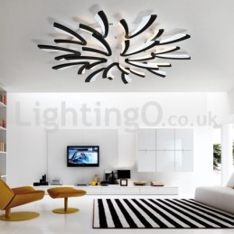 Lámparas de techo empotradas modernas y elegantes de 15 luces con personalidad
