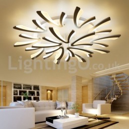 Lámparas de techo empotradas modernas y elegantes de 15 luces con personalidad