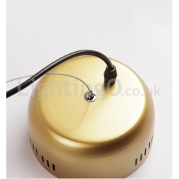 Lámpara de araña de luciérnagas posmoderna