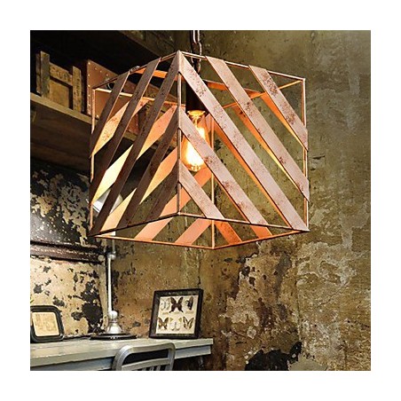 Lámpara de hierro retro moderna minimalista estilo industrial araña Lámpara de hierro retro moderna minimalista estilo industrial araña