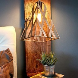 Lámpara de hierro retro moderna minimalista estilo industrial araña