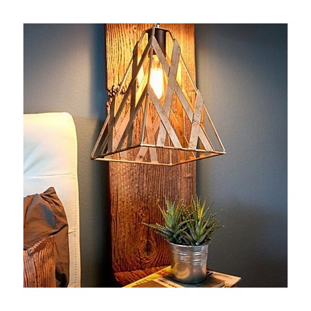 Lámpara de hierro retro moderna minimalista estilo industrial araña Lámpara de hierro retro moderna minimalista estilo industrial araña