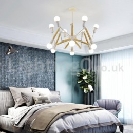 Lámpara de araña posmoderna Tienda de ropa Tienda