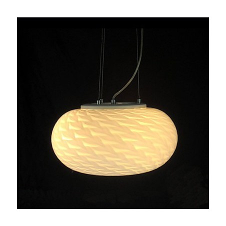 Lámpara de araña minimalista moderna tallada en blanco lechoso Lámpara de araña minimalista moderna tallada en blanco lechoso