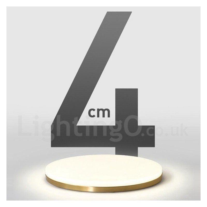Lámpara de techo empotrada de estilo nórdico moderno, contemporáneo, ultrafina y redonda, regulable, de latón, con pantalla acrílica. También se puede usar como luz de pared.