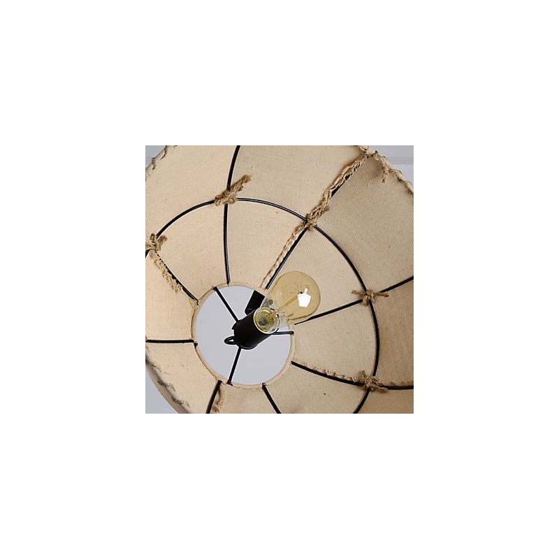 Lámpara de araña estilo mini, tradicional, clásica, de metal.