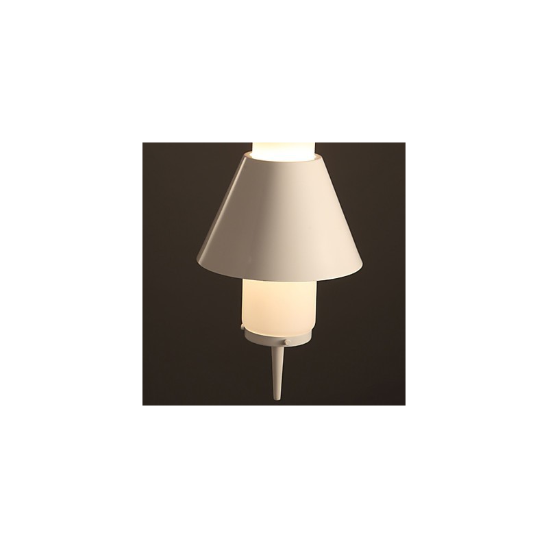 Lámpara colgante de metal moderna y contemporánea de 2 luces estilo mini