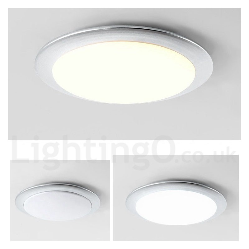 Lámpara de techo empotrada de estilo nórdico contemporáneo, moderna, regulable, superfina y de 4 cm de grosor, con pantalla acrílica y control remoto. También se puede usar como luz de pared.