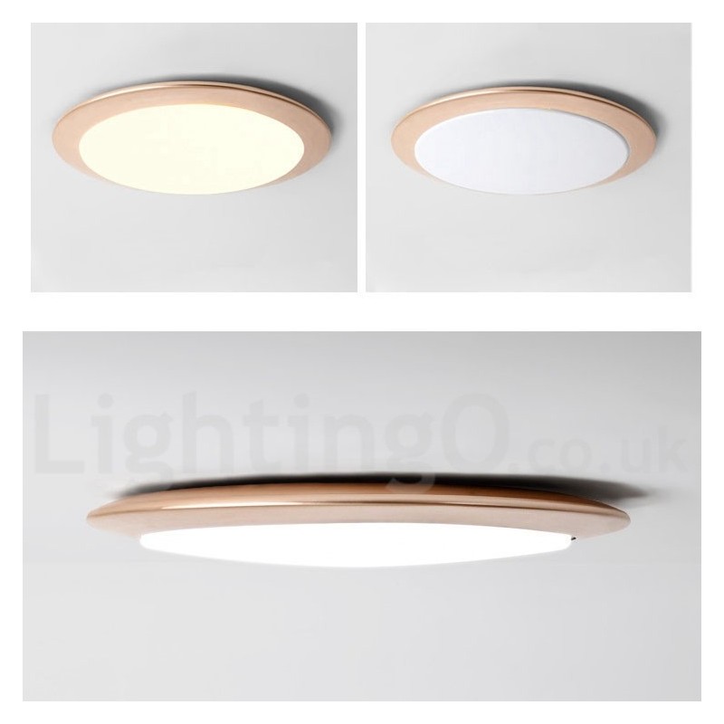 Lámpara de techo empotrada de estilo nórdico contemporáneo, moderna, regulable, superfina y de 4 cm de grosor, con pantalla acrílica y control remoto. También se puede usar como luz de pared.