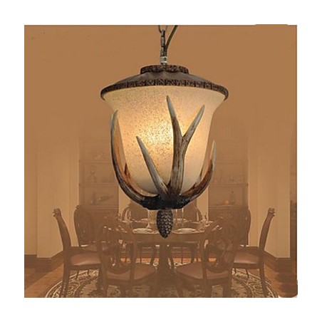 Lámpara colgante de araña de un solo cabezal