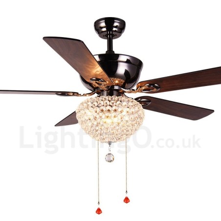 Ventilador de techo estilo americano de madera, retro, con control remoto, pantalla de cristal, motor silencioso de cobre puro, 132 cm (52") Ventilador de techo estilo americano de madera, retro, con control remoto, pantalla de cristal, motor silencioso de cobre puro, 132 cm (52")