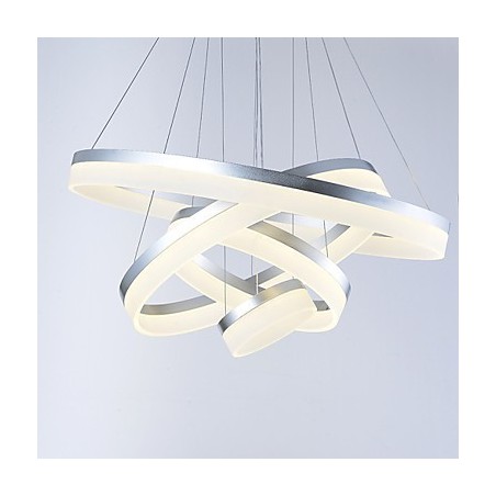 Lámpara colgante de anillo de araña de acrílico, accesorios de iluminación con Lámpara colgante de anillo de araña de acrílico, accesorios de iluminación con