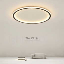 Lámparas de techo empotradas de estilo nórdico contemporáneo, ultrafinas y regulables, con control remoto. También se pueden usar como aplique de pared.