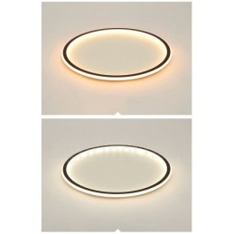 Lámparas de techo empotradas de estilo nórdico contemporáneo, ultrafinas y regulables, con control remoto. También se pueden usar como aplique de pared.
