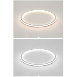 Lámparas de techo empotradas de estilo nórdico contemporáneo, ultrafinas y regulables, con control remoto. También se pueden usar como aplique de pared.