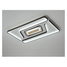 Lámpara empotrada rectangular moderna y contemporánea