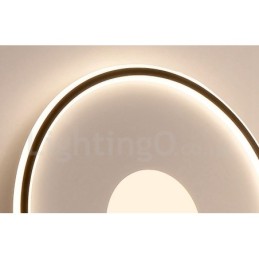 Lámparas de techo empotradas de estilo nórdico contemporáneo, ultrafinas y regulables, con control remoto. También se pueden usar como aplique de pared.