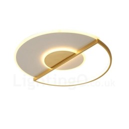 Lámparas de techo empotradas de estilo nórdico contemporáneo, modernas y ultrafinas, doradas, con control remoto. También se pueden usar como apliques de pared.