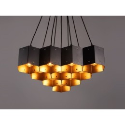 Lámpara colgante estilo loft industrial